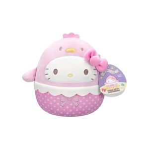 Hello Kitty Easter Chick Plush 8 Inch Squishmallows Cute Spring Toy Figure